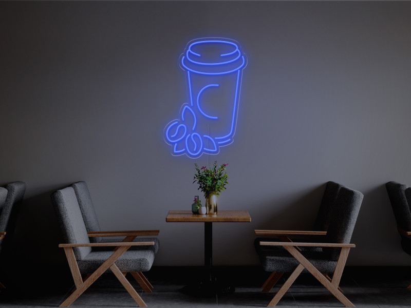 Posso avere un caffè-Insegna Neon LED